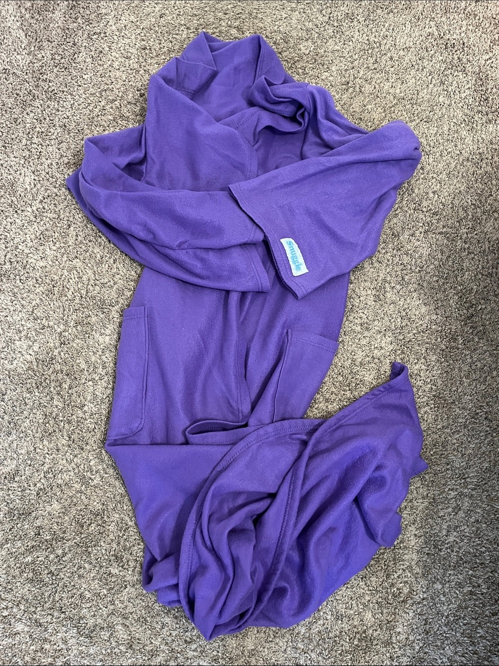 Lightweight Purple Snuggie